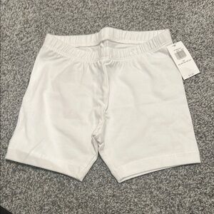 Old Navy White Bike Shorts-Toddler Girl Size 5T
New with Tags